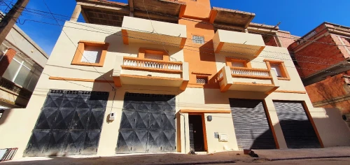 Décoration façade Monocouche