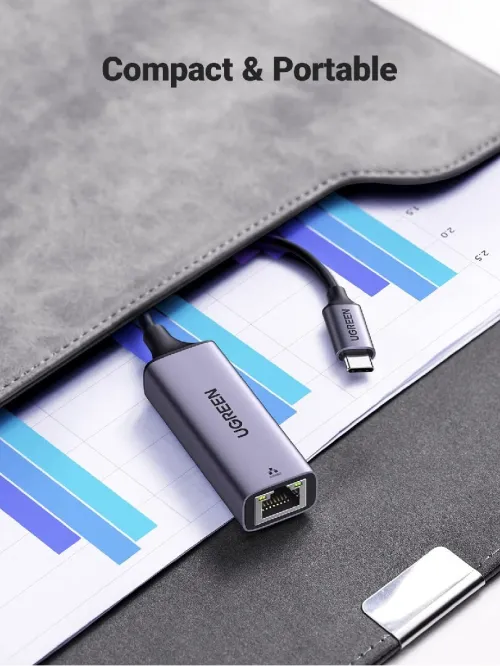 UGREEN Adaptateur USB C vers Ethernet Thunderbolt 3 4 RJ45 Rseau Gigabit en Aluminium