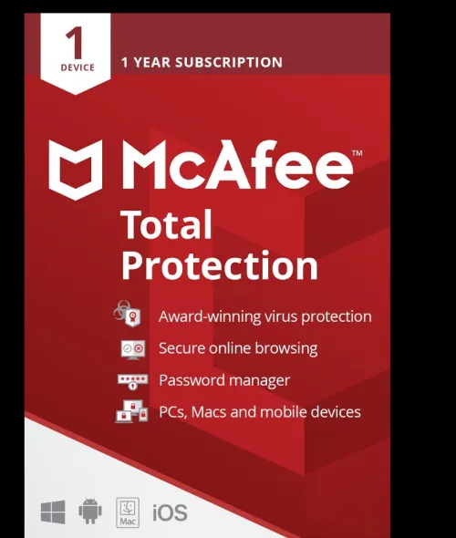 Antivirus Bitdefender Total Security,MCAFEE, Norton, , 360 Total Security Premium, Avast, Kaspersky.