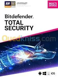 Antivirus Bitdefender Total Security,MCAFEE, Norton, , 360 Total Security Premium, Avast, Kaspersky.