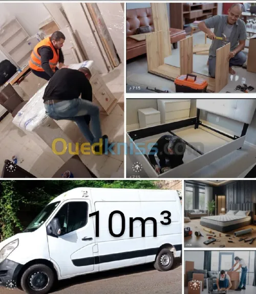 Transport et demenagement نقل وترحيل الاثاث باب الزوار برج الكيفان الدار البيضاء 