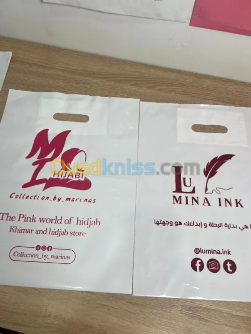 Sac emballage PVC Personnalisé