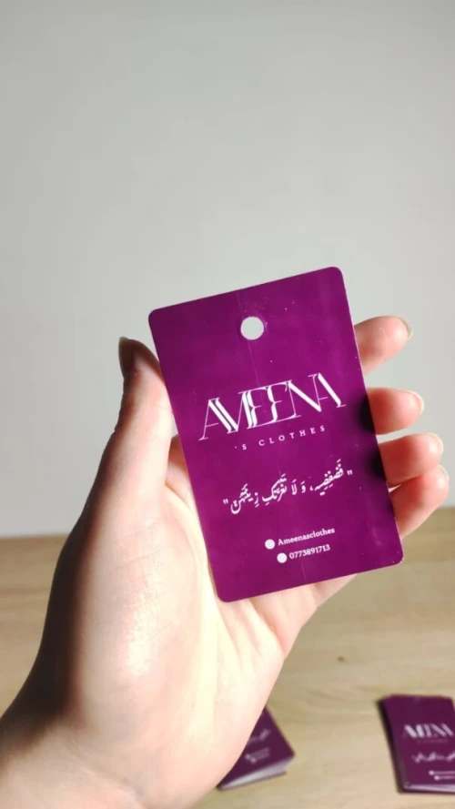 Pack Ruban Personnalisé + Tag de Marque
