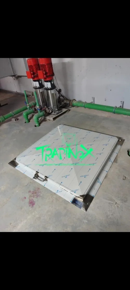 Trappe en inox 