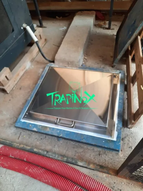 Trappe en inox 