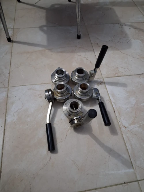 Vanes de lait inox