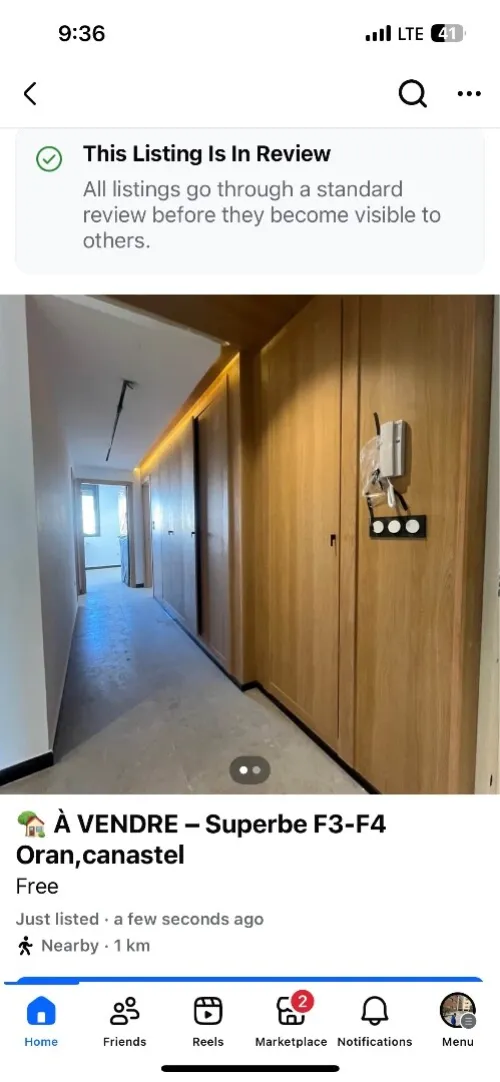 Vente Appartement F2 F3 F4 Oran Bir el djir
