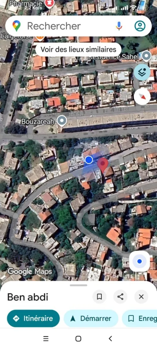 Vente Terrain Alger Bouzareah
