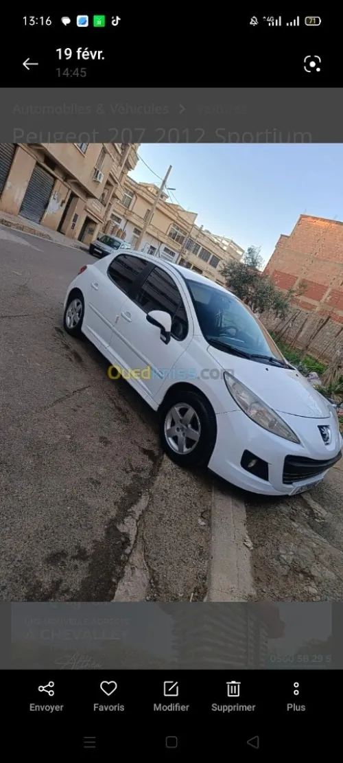 Peugeot 207 2012 Sportium