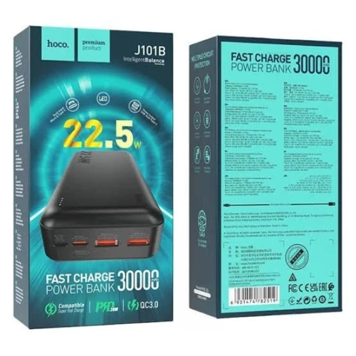 باور بانك HOCO 30000mAh موديل J101B