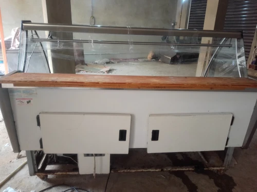 Frigo simaf 2m sice viande CGT 380v poussoir 10kg très spade Italie inox complet 