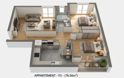 Vente Appartement F3 Oran Bir el djir