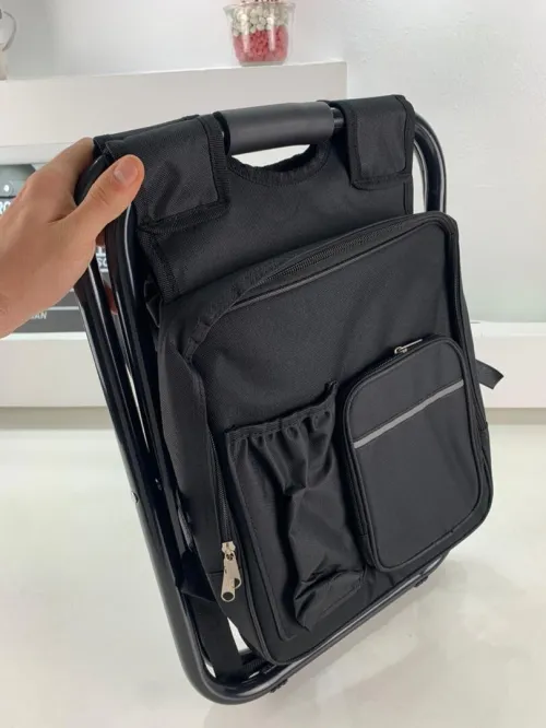 Sac à Dos Isotherme et Chaise Multifonction pour Camping 3en1  كرسي وحقيبة تخييم