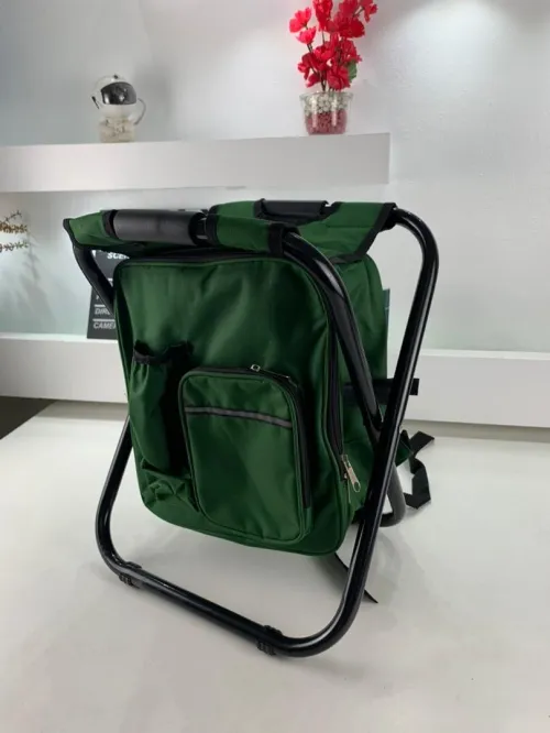 Sac à Dos Isotherme et Chaise Multifonction pour Camping 3en1  كرسي وحقيبة تخييم