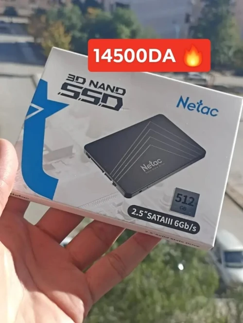 SSD SATAIII NETAC 512GB