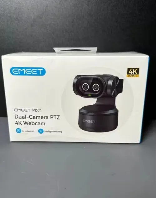 Webcam PTZ Emeet pixy 4K Al tracking