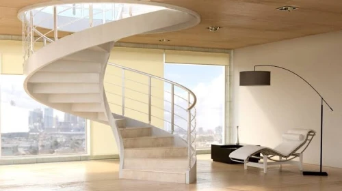 Escalier Rond au Béton armé