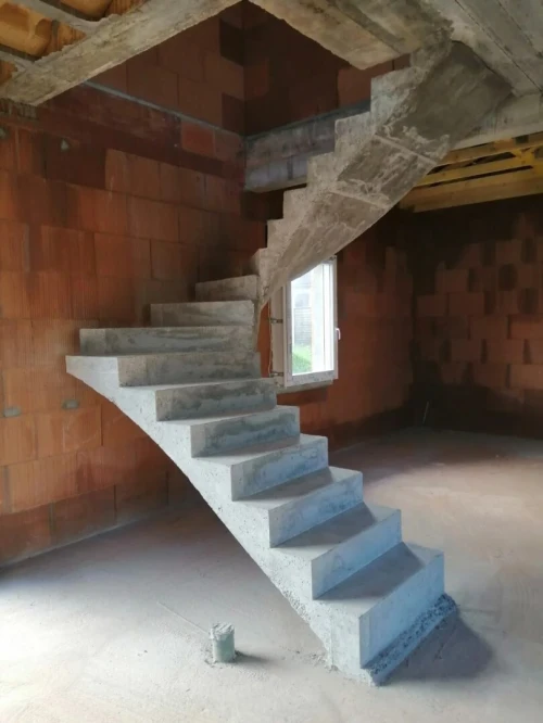 Escalier Rond au Béton armé