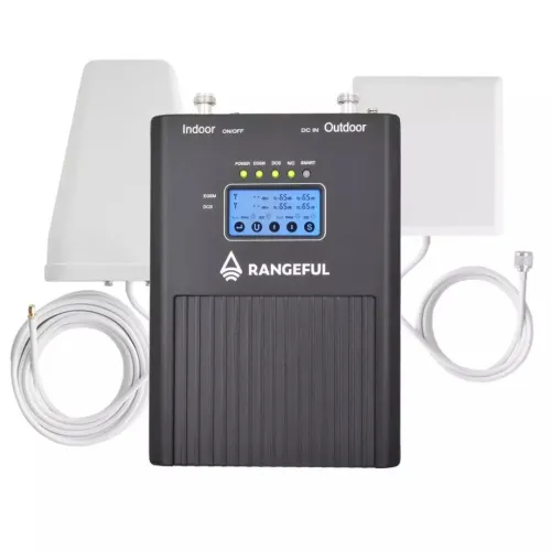 Amplificateur Répéteur GSM RANGEFUL Dual-Band 3G/4G 1000m2 Made in france