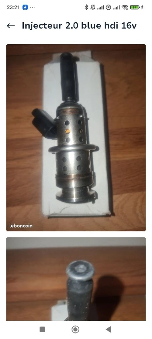 Injecteur blue hd 1.6