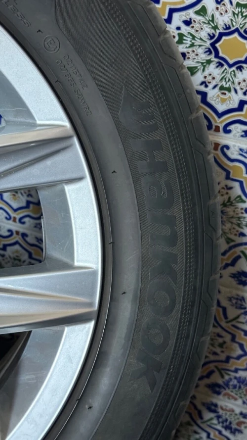 jantes tiguan highline 235/55/R18 les pneus increvables hankook  marche 20000km