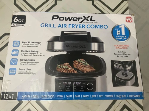 Grill Air Fryer Combo 
