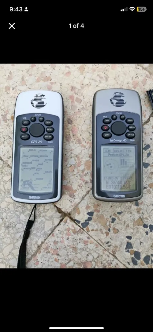 GPS garmin 76