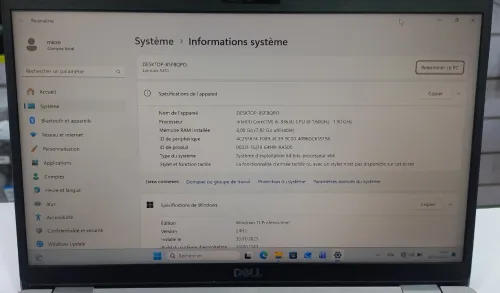 Ordinateur portable Dell Latitude 5400