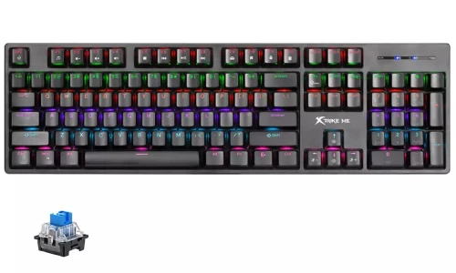 CLAVIER MECANIQUE GAMING RGB XTRIKE ME GK-918