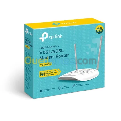 TP-Link TD-W9970 300Mbps WiFi VDSL-ADSL Modem Router