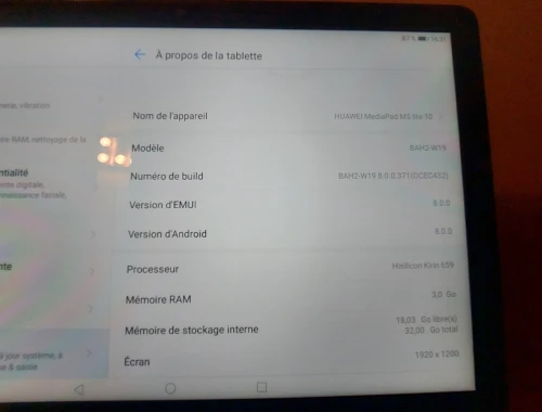 HUAWEI Mediapad M5 Wi-FI  32GB