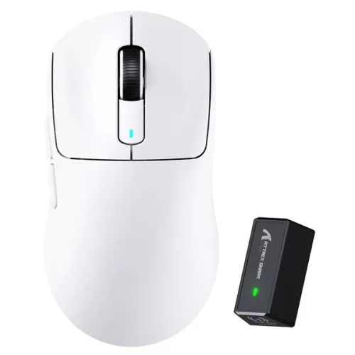 ATTACK SHARK X3PRO BLACK Tri-Mode 8K Gaming Mouse - Wireless Black And White
