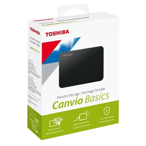 DISQUE DUR EXTERNE TOSHIBA CANVIO BASICS 2TB DTB420