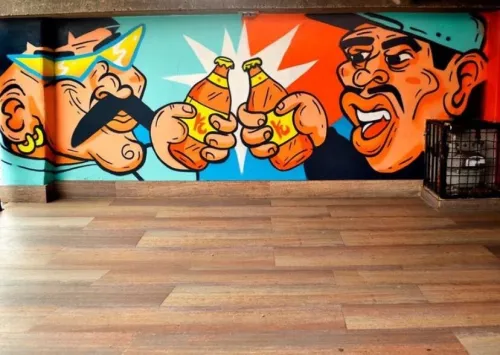 Dessinateur murale 