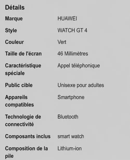 Huawei Watch GT4