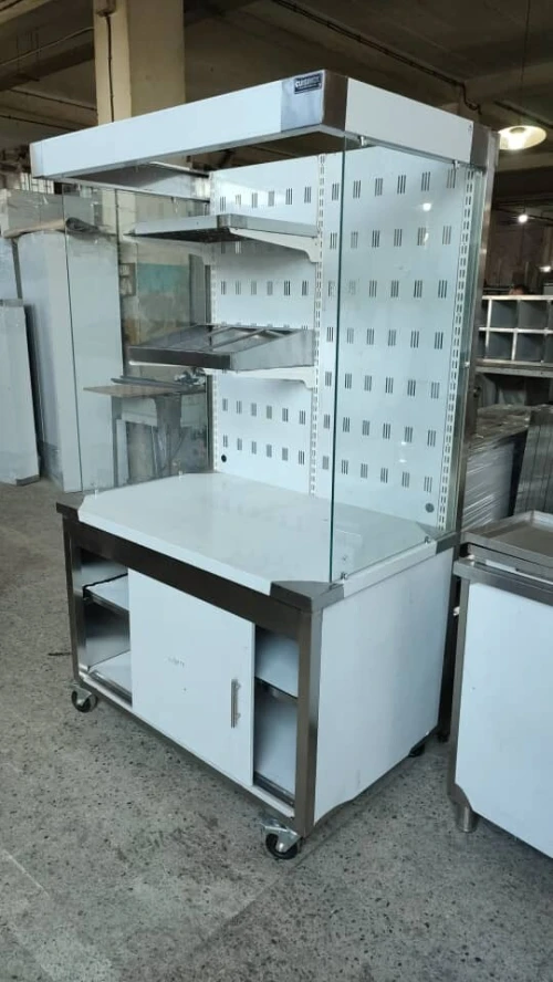 Meubles inox table de travail chariots