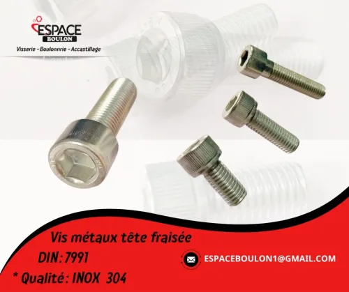 Vis métaux Inox  BTR