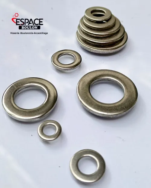 BOULON -ECROUS -RONDELLES - Tige filetée - INOX A2- 304 / A4- 316