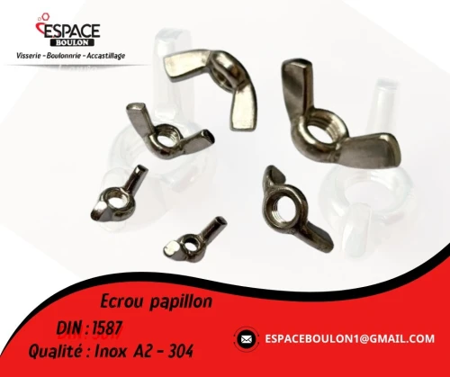 Ecrou papillon INOX