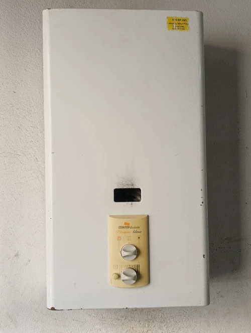 Chauffe-bain flamme bleue