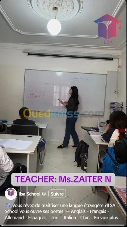 Ecole des langues IELTS Anglais TOEFL Français TCF Allemand Espagnol Italien Turc Russe Chinois DALF