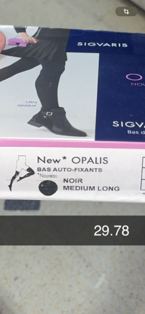 Bas de contention médical 