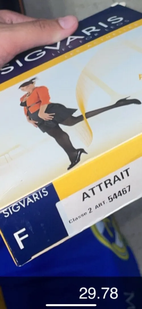 Bas de contention médical 