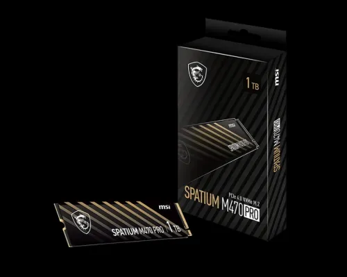 MSI SPATIUM 1TB M470 PRO PCIe 4.0 NVMe M.2 SSD