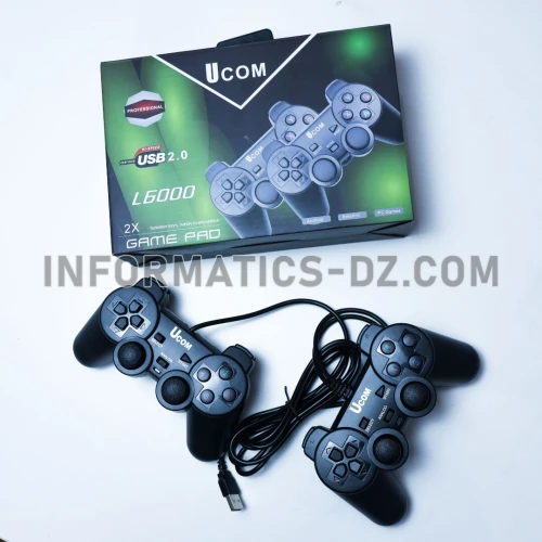 UCOM L6000 Game Pro  2X Wired Game Controllers for PC