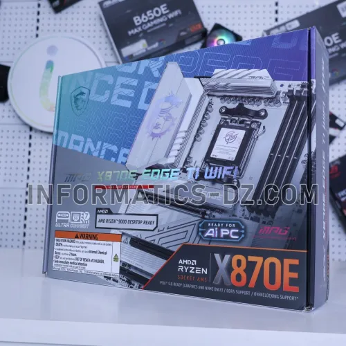 MSI MPG X870E EDGE TI WIFI Motherboard AMD AM5, DDR5, PCIe 5.0 & Wi-Fi 7