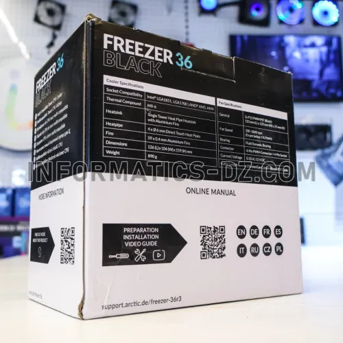 FAN CPU COOLER ARCTIC FREEZER 36