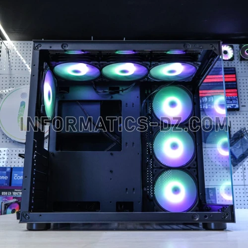 HYBROK TITAN EVO Mid-Tower Case - 7 ARGB Fans