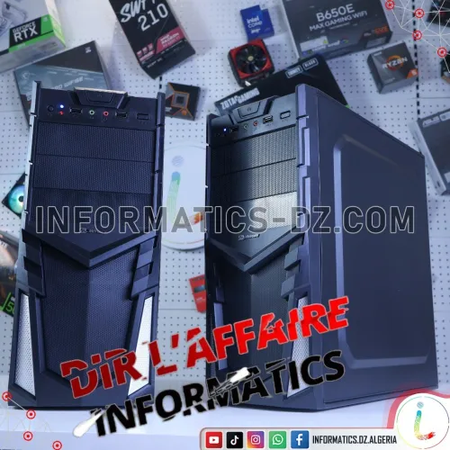 DIR L'AFFAIRE : R32g PC : RYZEN 3 3200G | RTX 2060 6GB | B450M-HDV | 16GB RAM | 128GB SSD + 500GB HDD