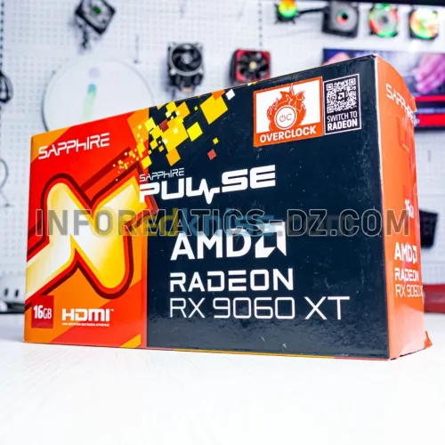 Sapphire Pulse AMD Radeon RX 9060 XT OC 16GB GPU